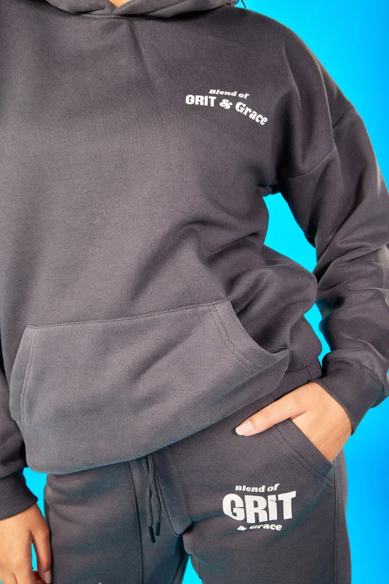 GRiT Hoodie Set Long Sleeve Casual
