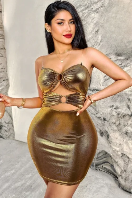 Elegant Cutout Dress - Image 4
