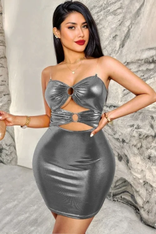Elegant Cutout Dress - Image 6