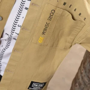 Stylish Long Sleeve Cargo Jacket