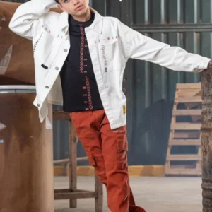 Stylish Long Sleeve Cargo Jacket