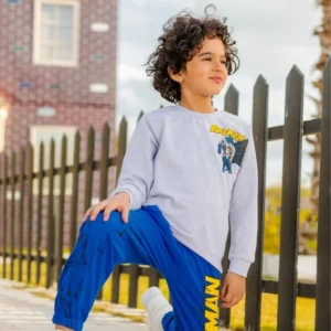 Kids Batman Long Sleeve Outfit
