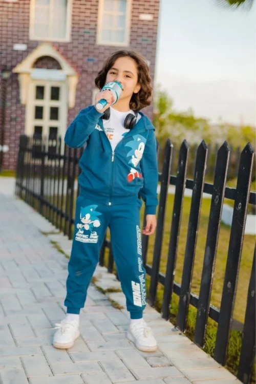 Sonic Kids' Graphic Hoodie Set