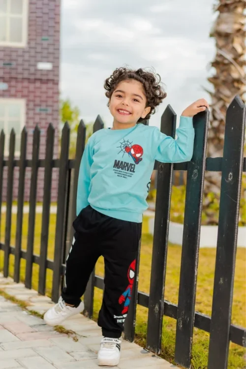 Kids Spiderman Long Sleeve Set - Image 4