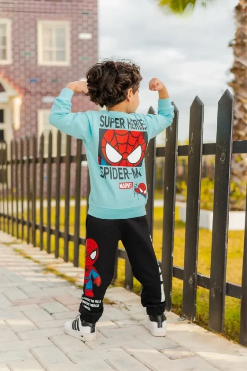 Kids Spiderman Long Sleeve Set - Image 6