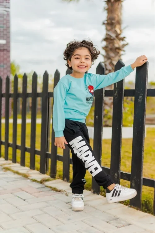 Kids Spiderman Long Sleeve Set - Image 5