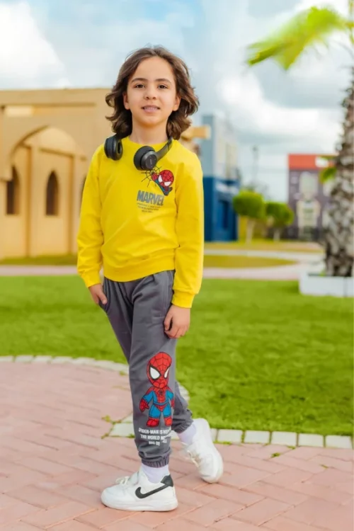 Kids Spiderman Long Sleeve Set