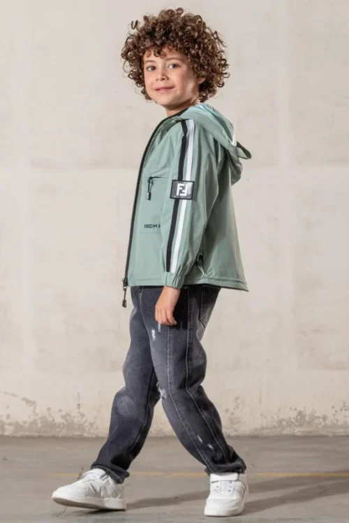 Casual Kids' Jacket with Long Sleeves - Image 5