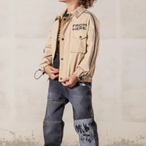 Kids Graphic Jacket and Jeans Set