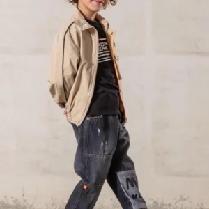 Kids Graphic Jacket and Jeans Set