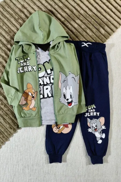 Kids Tom and Jerry Tracksuit Set - Image 2