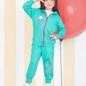 Kids' Cartoon Printed Long Sleeve Set
