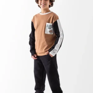 Kids' Colorblock Long Sleeve Set