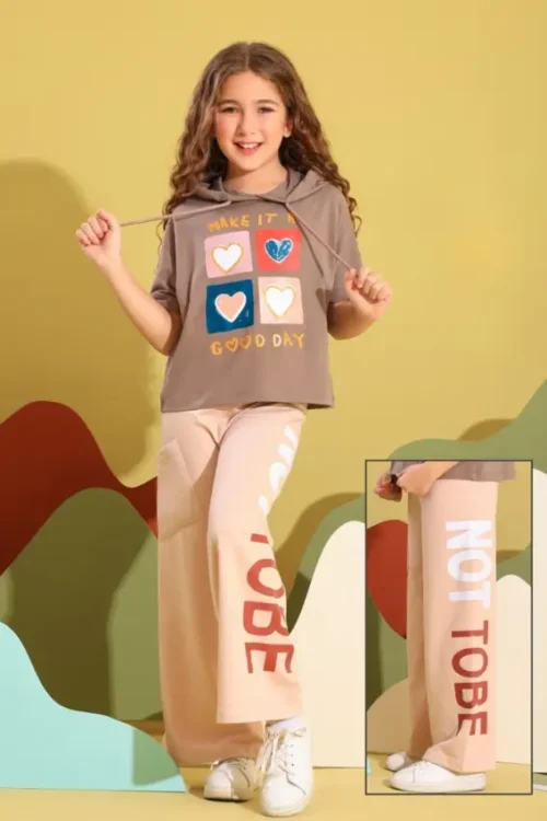 Kids Graphic Hoodie and Pants Set