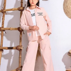 Pink Set with Half Sleeves