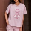 Striped Short Sleeve Pajama Set - Image 2