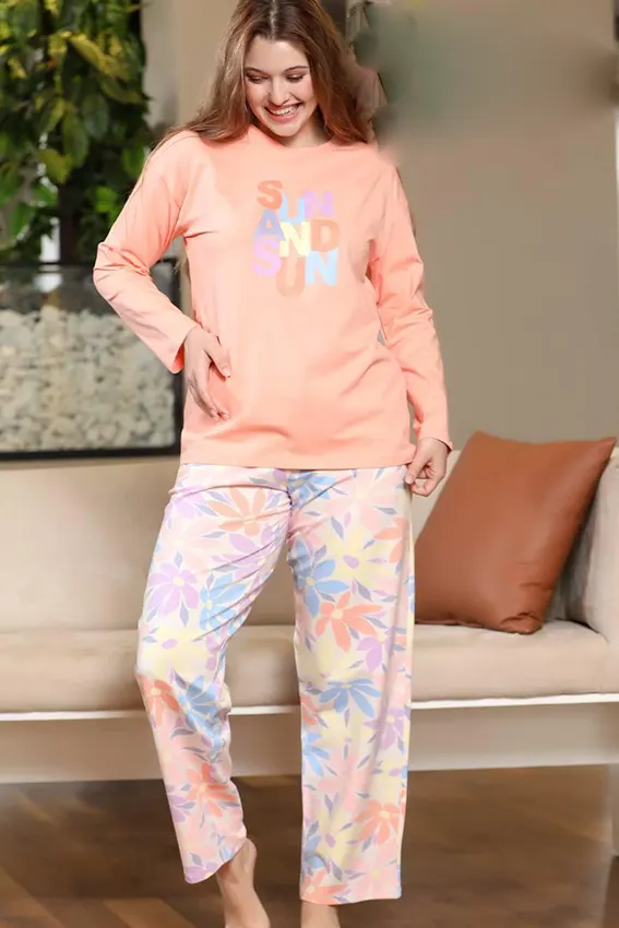 Floral Long Sleeve Lounge Set