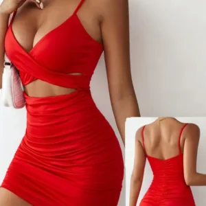 Elegant Cutout Bodycon Dress