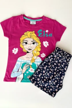 Floral Tee and Shorts Set