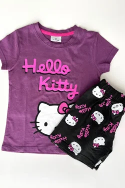 Hello Kitty Short Sleeve Pajama Set