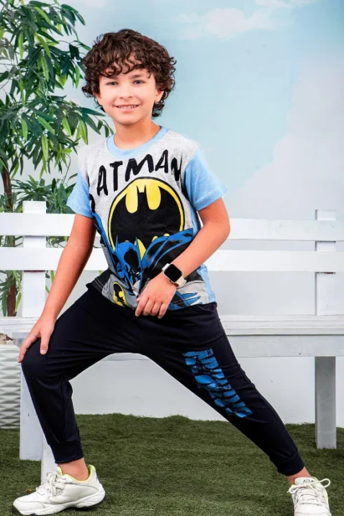 Batman Graphic Tee and Pants Set - Image 2