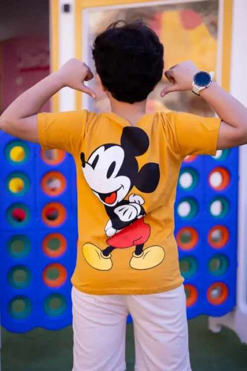 Kids' Cartoon Tee and Shorts Set - Image 2