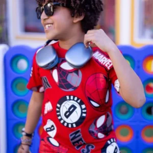 Graphic Short Sleeve Kids Set