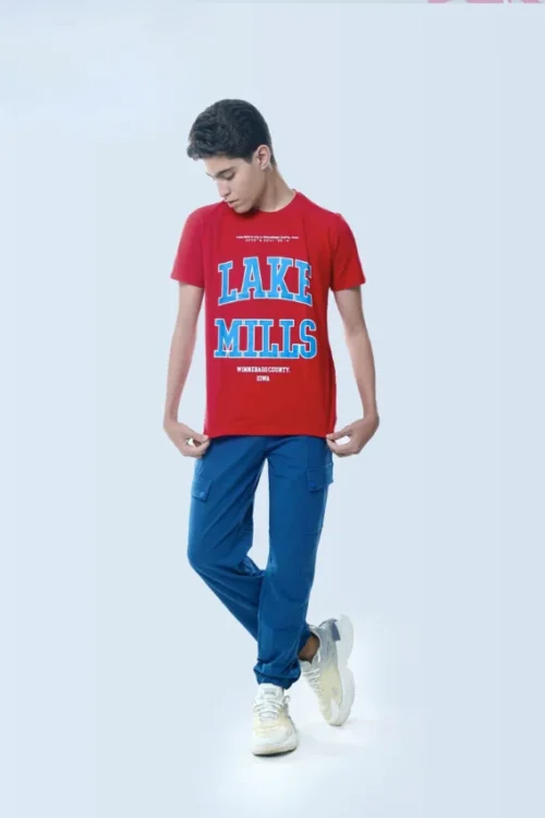 Graphic Tee with Cargo Pants Combo - Image 2