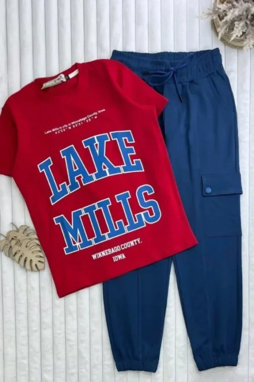 Graphic Tee with Cargo Pants Combo - Image 4