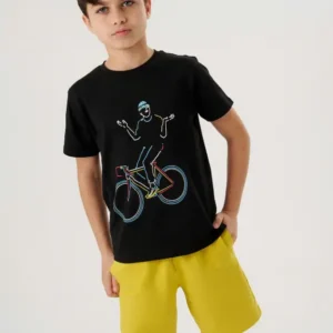 Kids' Graphic Tee and Shorts Set