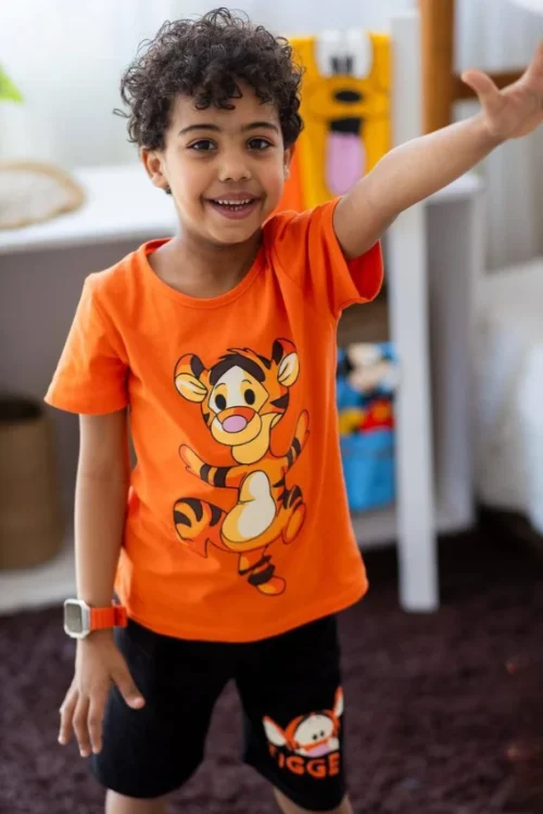 Kids Cartoon Short Sleeve Set - Image 2