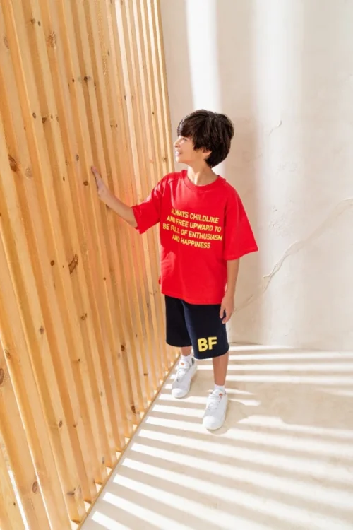 Child's Printed Tee and Shorts Set - Image 3