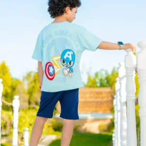 Captain America Kids' T-Shirt and Shorts
