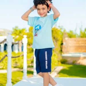Captain America Kids' T-Shirt and Shorts