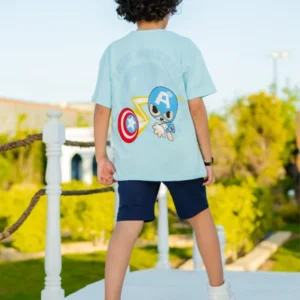 Captain America Kids' T-Shirt and Shorts