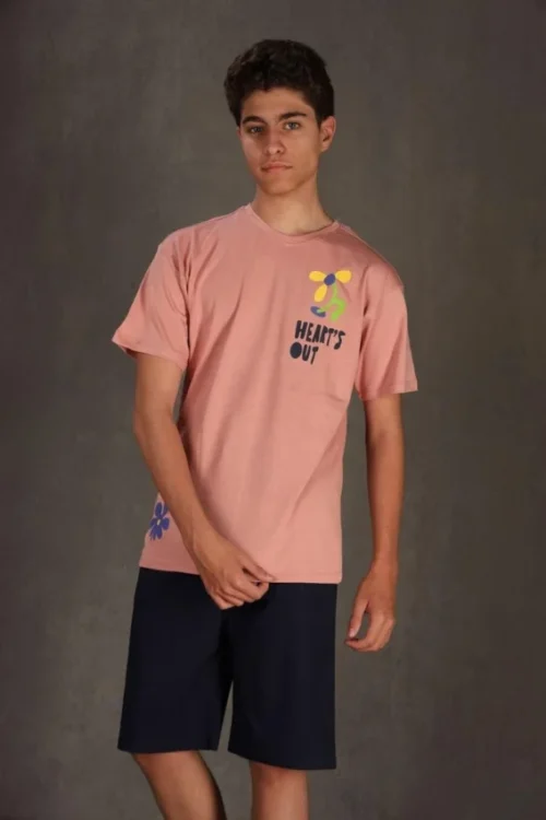 Graphic T-Shirt with Short Sleeves