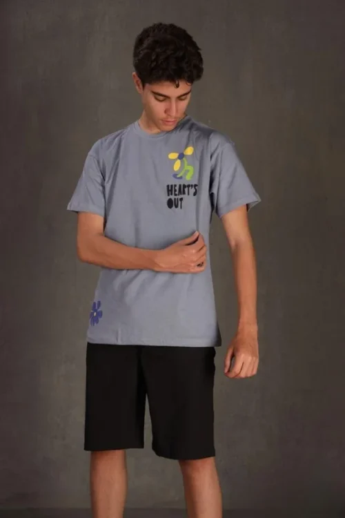Graphic T-Shirt with Short Sleeves - Image 2