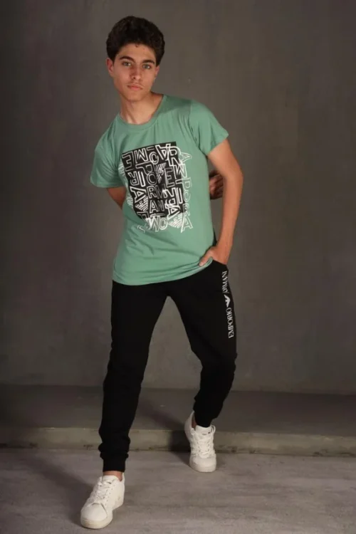 Graphic Tee with Short Sleeves - Image 3