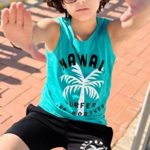 Hawaii Surfer Set Sleeveless & Tee