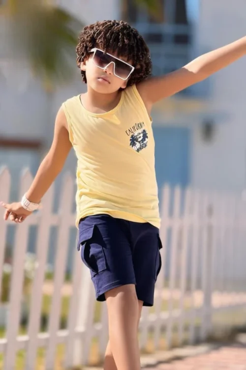Boys' Surf Graphic Tee & Shorts Set - Image 4