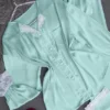 Elegant Lace Long Sleeve Pajama Set - Image 3