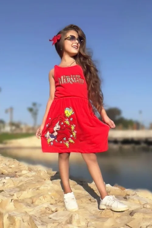 Little Mermaid Sleeveless Dress