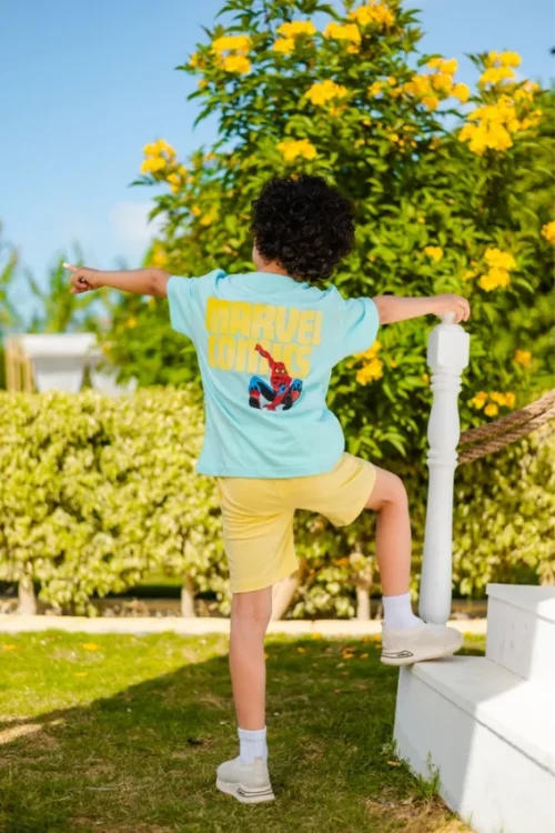 Spider-Man Kids T-Shirt and Shorts Set - Image 4