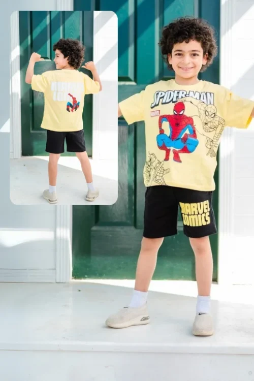 Spider-Man Kids T-Shirt and Shorts Set