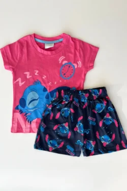 Cartoon Print Short Sleeve Set