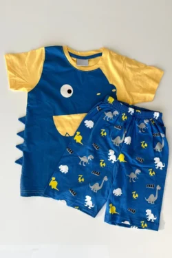 Kids' Dinosaur T-Shirt and Shorts Set