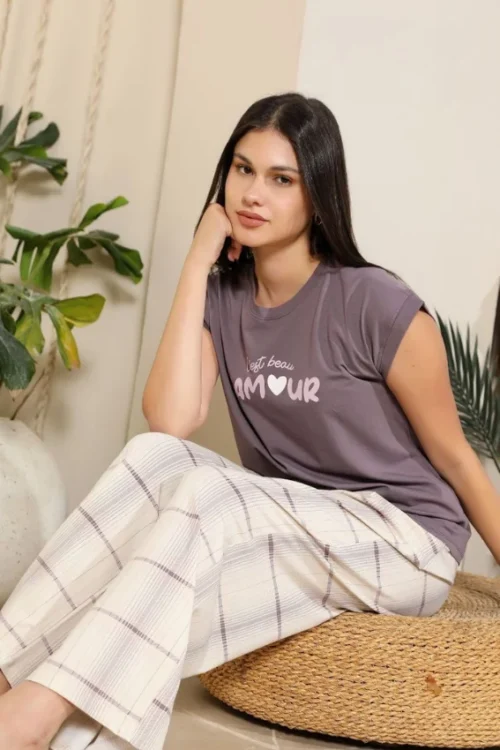 Stylish Cap Sleeve Casual Tee - Image 4