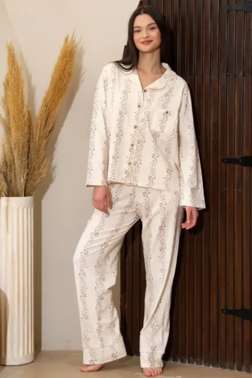 Floral Long Sleeve Pajama Set