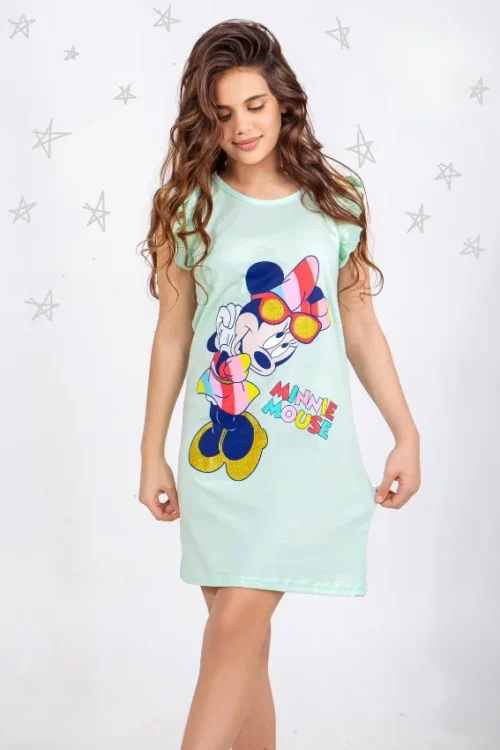 Minnie Graphic Short Sleeve Dress