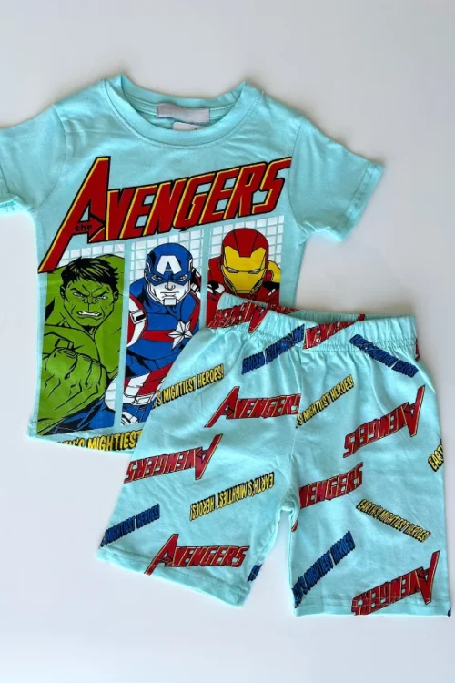 Avengers Short Sleeve Kids Set